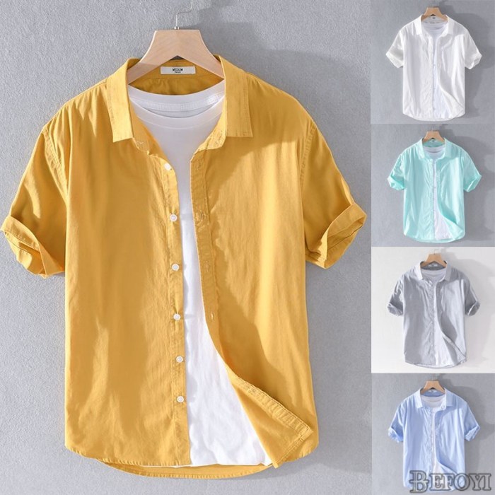 Mens 100 cotton dress shirts