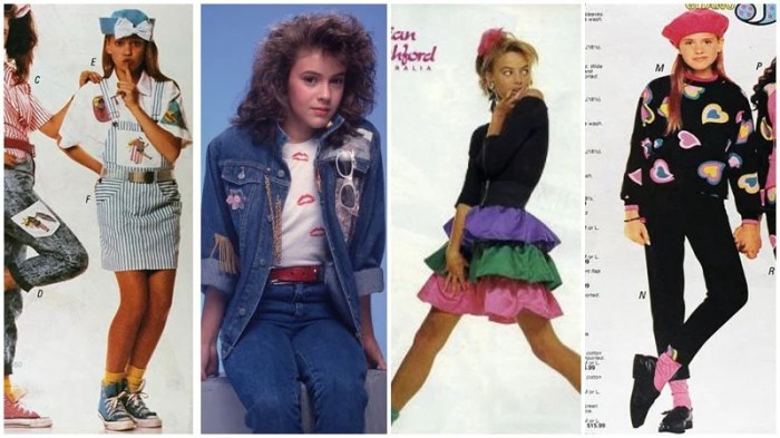 How to dress in 80s style