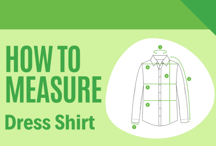 How do mens dress shirt sizes work