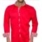 Mens designer red dress shirt