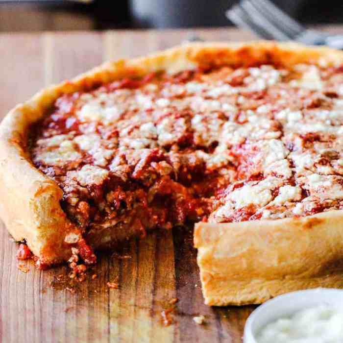 How to cook chicago style pizza