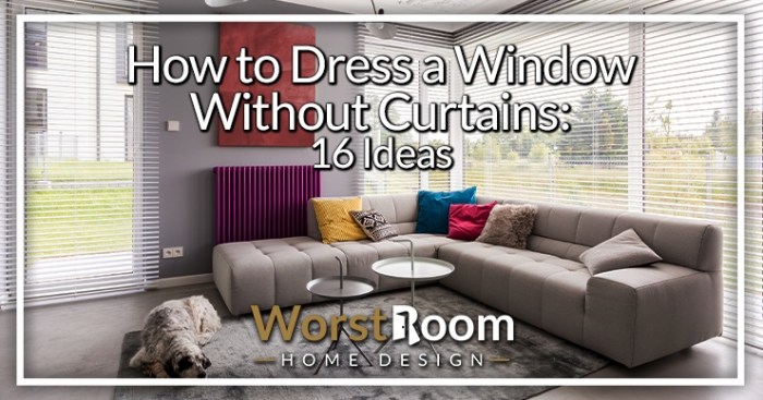 How to decorate windows without covering molding