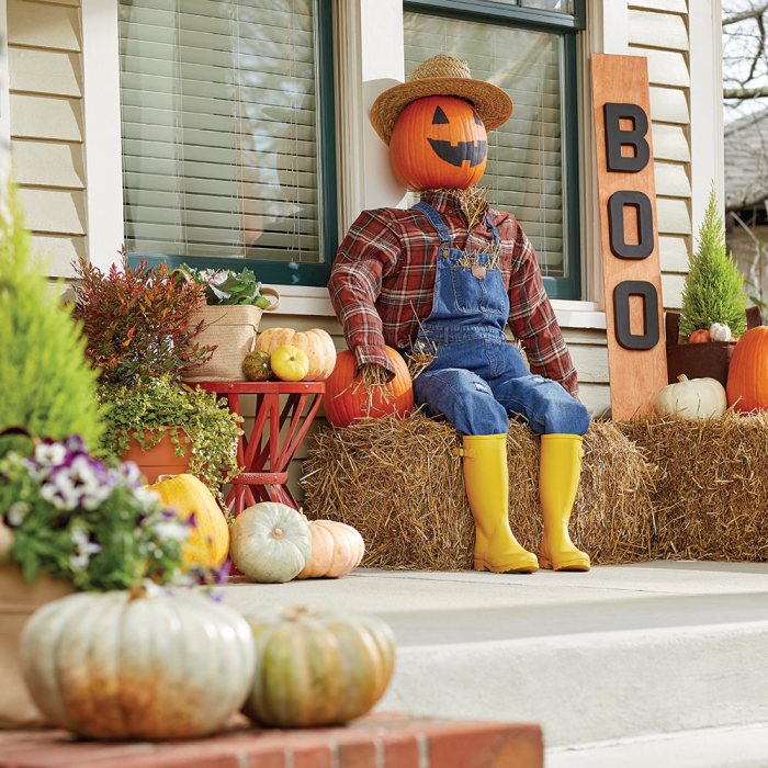 How to make a scary scarecrow decoration