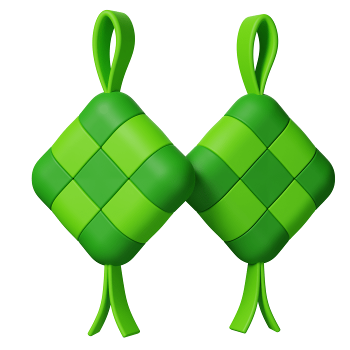 How to make ketupat decoration