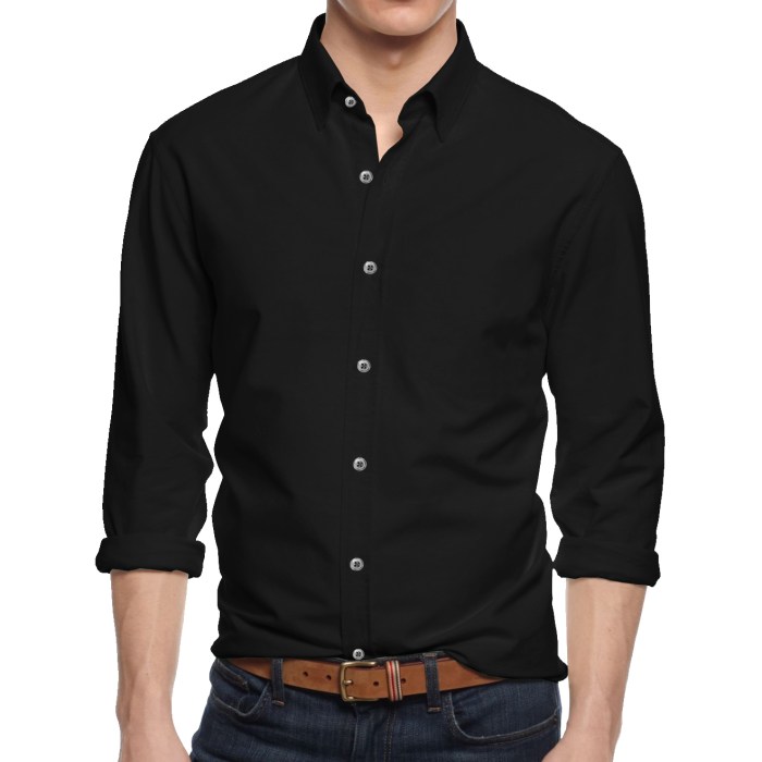 Long sleeve button down dress shirts for men