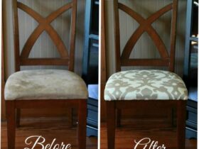 How to decorate dining room chairs cushions